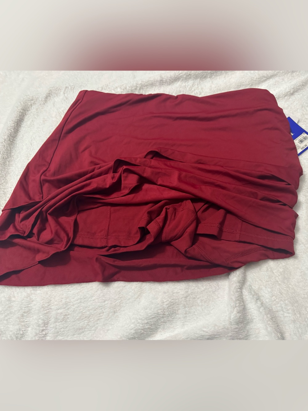 Joylab Women’s Barn Door Red High Rise Layered Skort - Picture 2 of 8